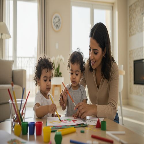 مرافقة أطفال في تبوك