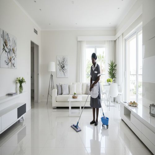 عامله نظافة حي نمار