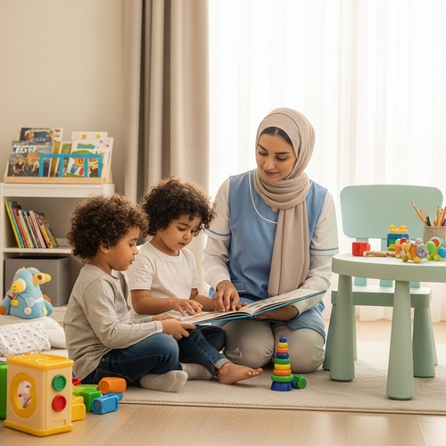 جليسة أطفال بريدة المذنب