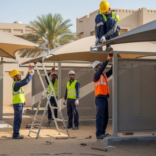 مظلات وسواتر الدمام